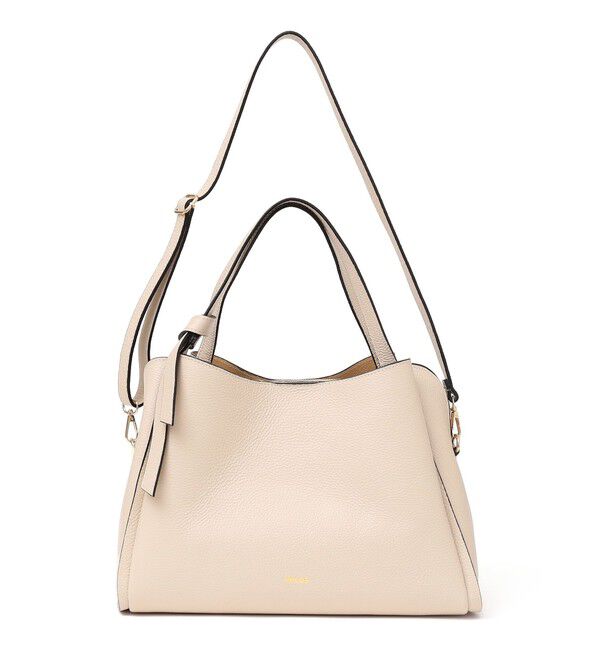 SHIPS for women「MILOS: A4 リボン パーテーション レザー トート M」|トートバッグ|