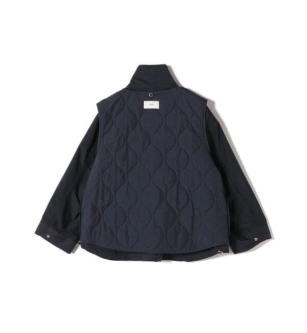 SHIPS for women「〈洗濯機可能〉LIMONTA EAST 中綿 ベスト付き ナイロン ブルゾン」|ブルゾン・スタジャン|