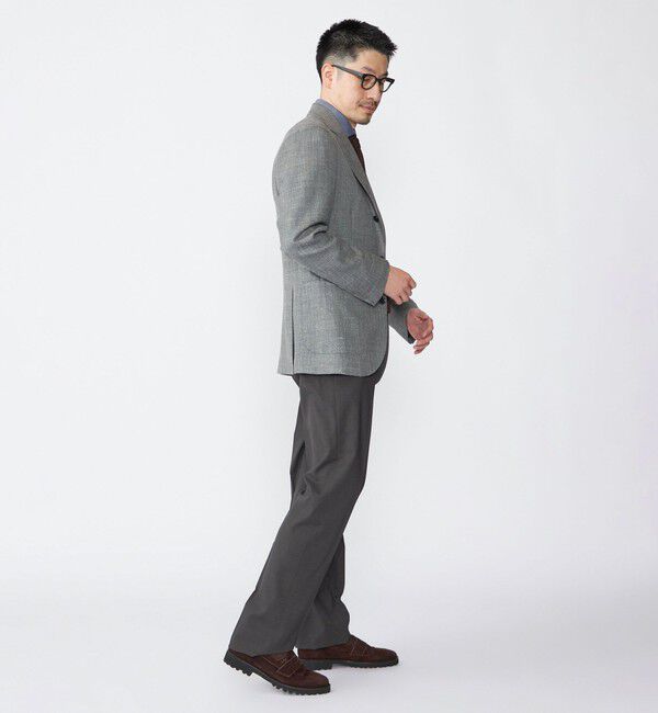 SHIPS「SHIPS: CANONICO シャークスキン ジャケット」|テーラードジャケット|