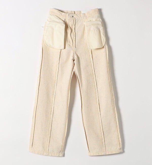 SHIPS any「SHIPS any:〈洗濯機可能〉ネップ ストレート ワイド パンツ［SHIPS any DENIM］」|その他|