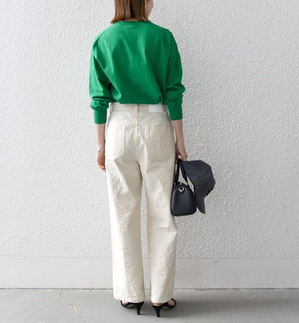 SHIPS any「SHIPS any:〈洗濯機可能〉ネップ ストレート ワイド パンツ［SHIPS any DENIM］」|その他|