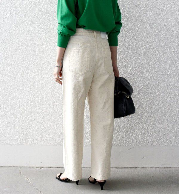 SHIPS any「SHIPS any:〈洗濯機可能〉ネップ ストレート ワイド パンツ［SHIPS any DENIM］」|その他|