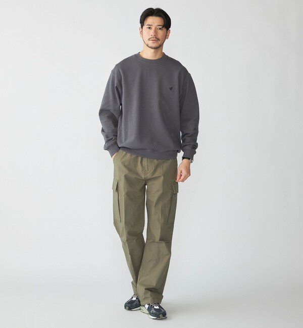 SHIPS「【WEB限定】SHIPS: ワンポイント ロゴ オープンエンド テリー ボールウォッシュ スウェット」|スウェット・ジャージ|