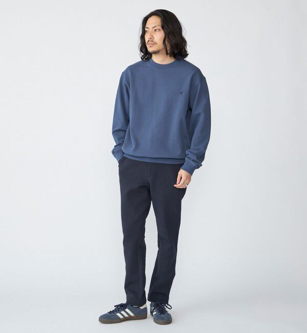 SHIPS「【WEB限定】SHIPS: ワンポイント ロゴ オープンエンド テリー ボールウォッシュ スウェット」|スウェット・ジャージ|