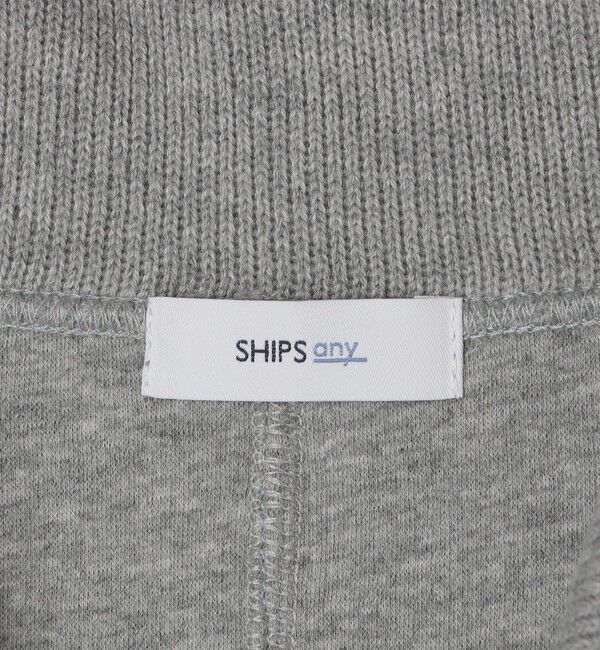 SHIPS any「SHIPS any:〈手洗い可能〉サカリバ スナップ スタンドカラー ブルゾン カットソー」|Tシャツ・カットソー|