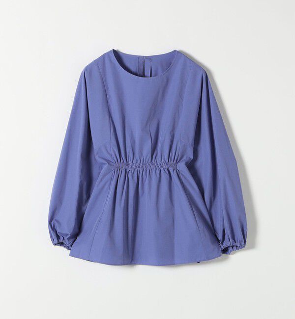 SHIPS any「《一部追加予約》SHIPS any:〈洗濯機可能〉REPREVE ギャザー パフシャツ ブラウス」|シャツ・ブラウス|