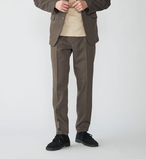 SHIPS「SHIPS:〈手洗い可能〉ホップサック テック セットアップ (ジャケット＋パンツ)」|スーツ|