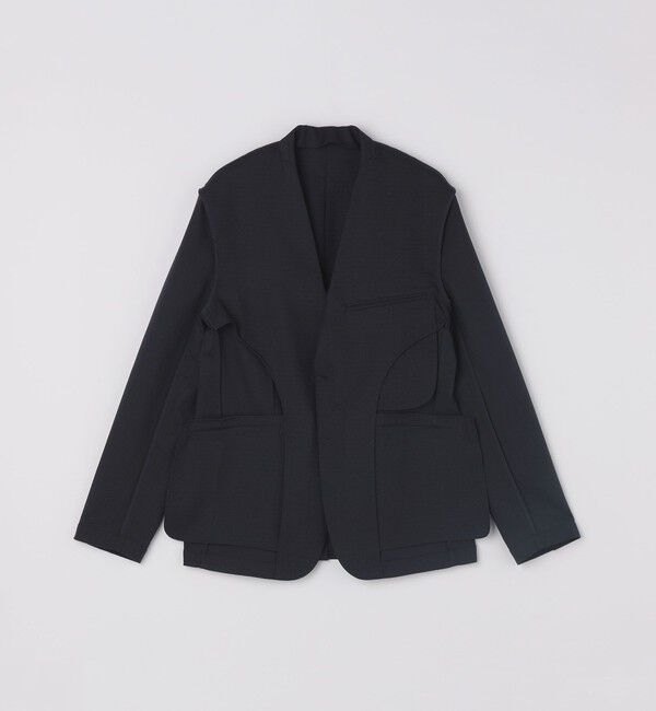 SHIPS「SHIPS:〈手洗い可能〉ホップサック テック セットアップ (ジャケット＋パンツ)」|スーツ|