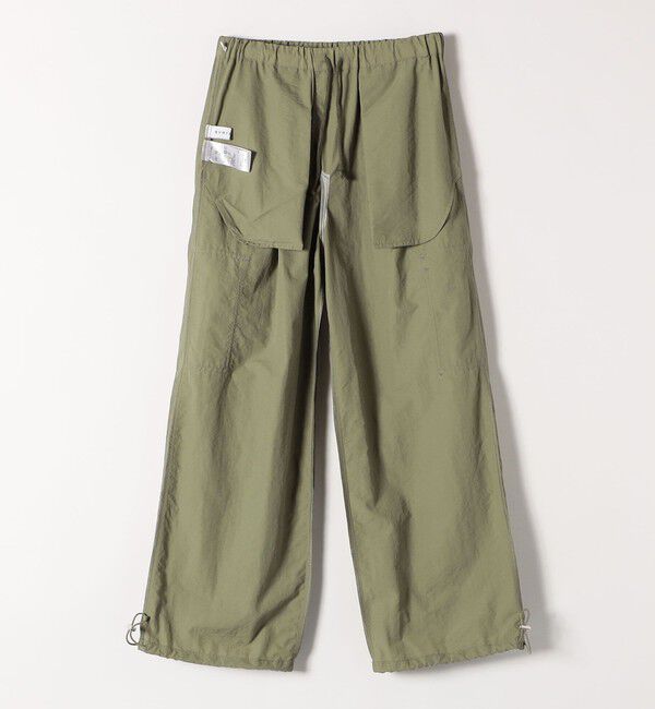 quaranciel「quaranciel:〈洗濯機可能〉ライト カーゴ ナイロン イージー パンツ」|カーゴ|