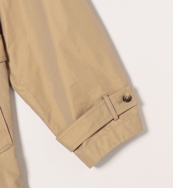 quaranciel「quaranciel:〈手洗い可能〉シャンブレー オーバー ステンカラー コート」|ステンカラーコート|