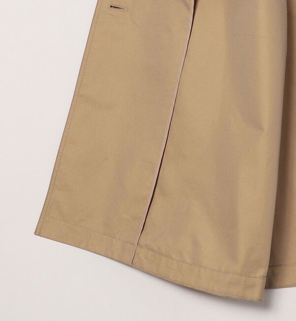 quaranciel「quaranciel:〈手洗い可能〉シャンブレー オーバー ステンカラー コート」|ステンカラーコート|