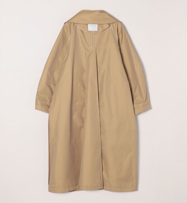 quaranciel「quaranciel:〈手洗い可能〉シャンブレー オーバー ステンカラー コート」|ステンカラーコート|