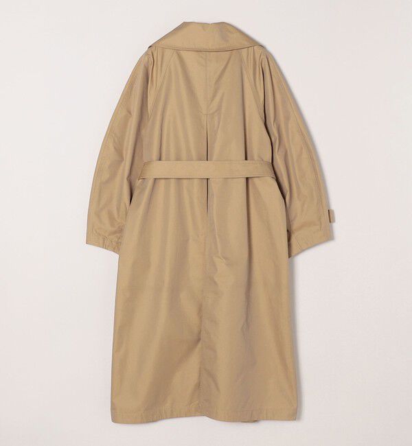 quaranciel「quaranciel:〈手洗い可能〉シャンブレー オーバー ステンカラー コート」|ステンカラーコート|