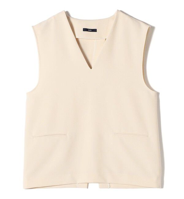 SHIPS for women「〈手洗い可能〉プルオーバー ベスト（セットアップ対応）」|ベスト・ジレ|