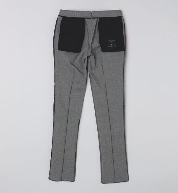 SHIPS「SHIPS:〈セットアップ対応〉ウォッシャブル セットアップ ハウンドトゥーススラックス」|スラックス|