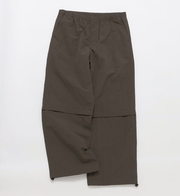 SHIPS「City Ambient Products: 2WAY コンバーチブル トラック パンツ」|チノ|