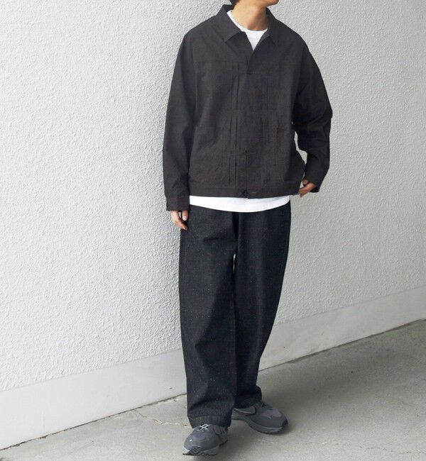 SHIPS any「SHIPS any: フリーサイズ  カラー/ネップ  デニム イージーパンツ (ユニセックス)◇」|デニム|