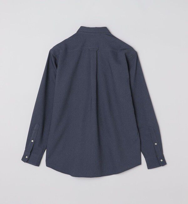 SHIPS「【WEB限定】SHIPS: ワンポイント ロゴ ライト デニムライク ツイル ボタンダウン シャツ」|シャツ・ブラウス|