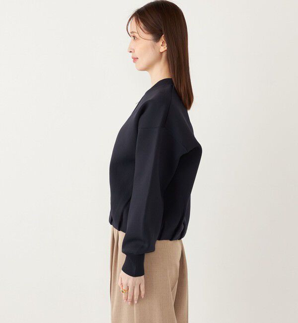 SHIPS Colors 「SHIPS Colors:〈手洗い可能〉タック ニット ブルゾン 2」|カーディガン|