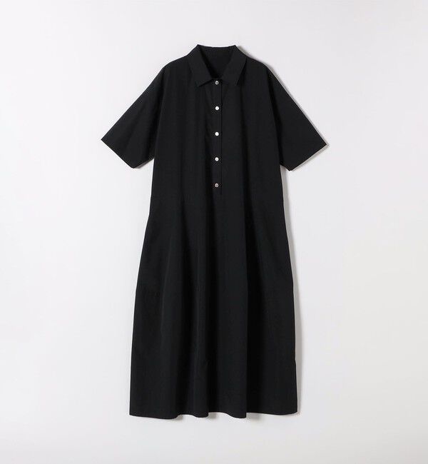 SHIPS any「SHIPS any:〈洗濯機可能〉タイプライター ボリューム シャツ ワンピース」|ワンピース|