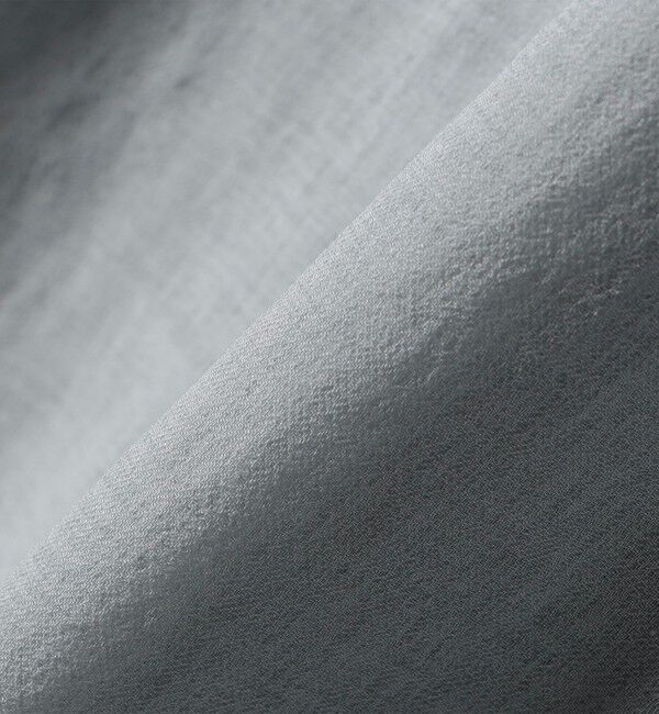 SHIPS any「SHIPS any:〈洗濯機可能〉シアー リボン レギュラーカラー ポケット シャツ」|シャツ・ブラウス|