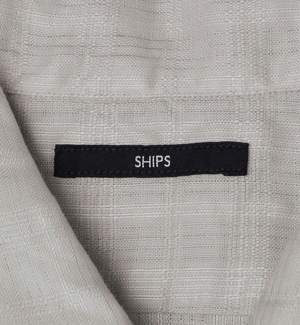 SHIPS「SHIPS: ラミー ドビー ウィークエンド ショートスリーブ シャツ」|シャツ・ブラウス|