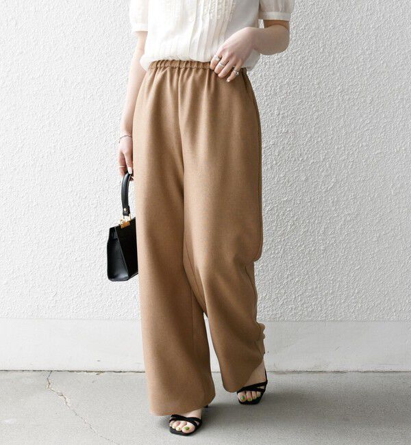 SHIPS any「SHIPS any:〈洗濯機可能〉リネンライク ジレ ワンピース &times; イージー パンツ セットアップ」|その他|