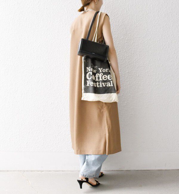 SHIPS any「SHIPS any:〈洗濯機可能〉リネンライク ジレ ワンピース &times; イージー パンツ セットアップ」|その他|