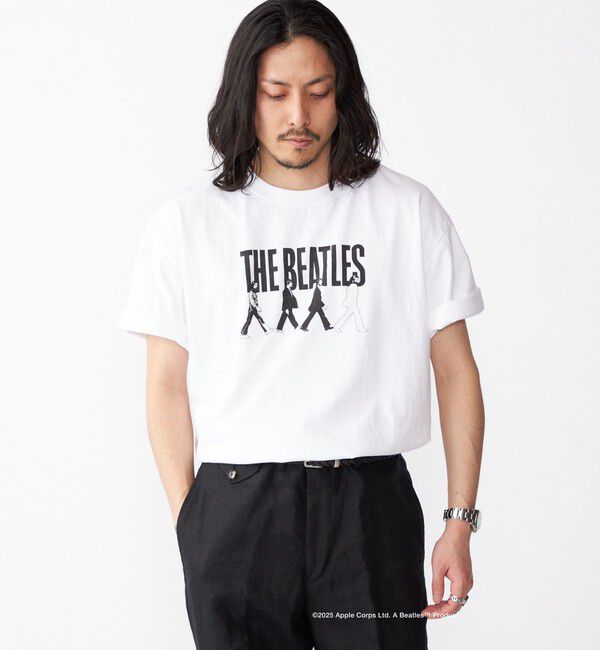 SHIPS「SHIPS: THE BEATLES フォトグラフィック Tシャツ」|Tシャツ・カットソー|ホワイト