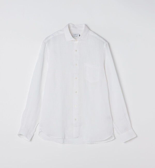 SHIPS Colors 「SHIPS Colors:リネン セミワイド ロングスリーブ シャツ」|シャツ・ブラウス|