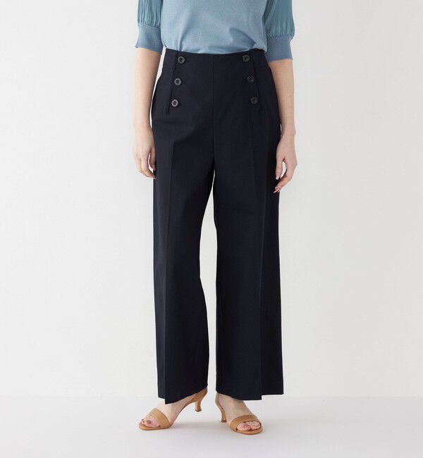 SHIPS Colors 「SHIPS Colors:〈洗濯機可能〉コットン オックス マリン パンツ」|その他|ネイビー