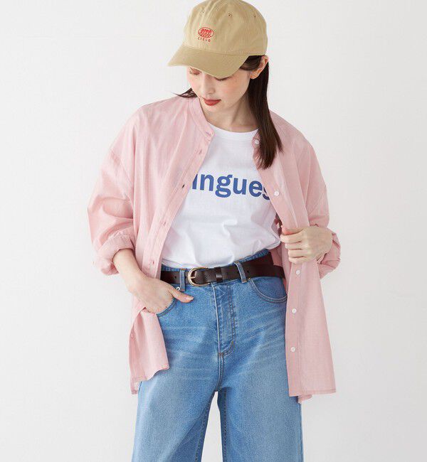 SHIPS Colors 「SHIPS Colors:〈手洗い可能〉キュプラ コットン シアー オーバー シャツ」|シャツ・ブラウス|