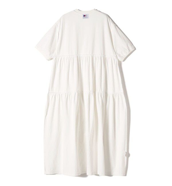 SHIPS Colors 「【SHIPS Colors別注】Allen A:〈手洗い可能〉USAコットン ティアード ワンピース◇」|ワンピース|