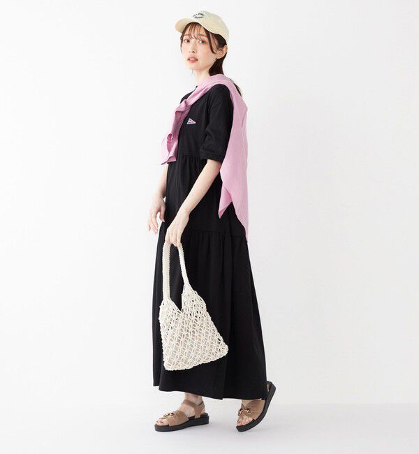 SHIPS Colors 「【SHIPS Colors別注】Allen A:〈手洗い可能〉USAコットン ティアード ワンピース◇」|ワンピース|