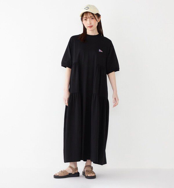 SHIPS Colors 「【SHIPS Colors別注】Allen A:〈手洗い可能〉USAコットン ティアード ワンピース◇」|ワンピース|