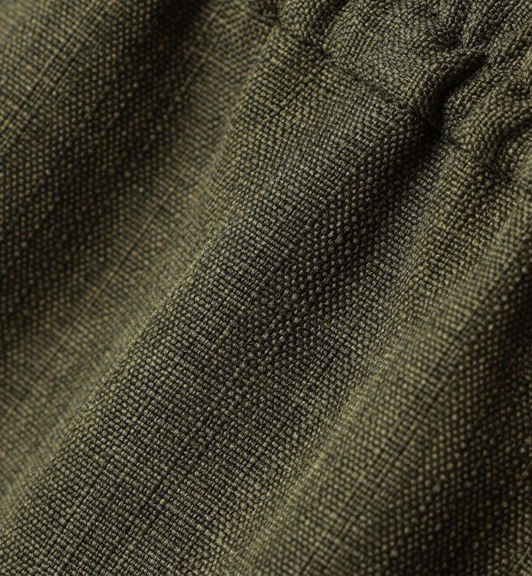 SHIPS any「SHIPS any:〈洗濯機可能〉リネンライク イージー ショーツ (セットアップ対応)◇」|その他|