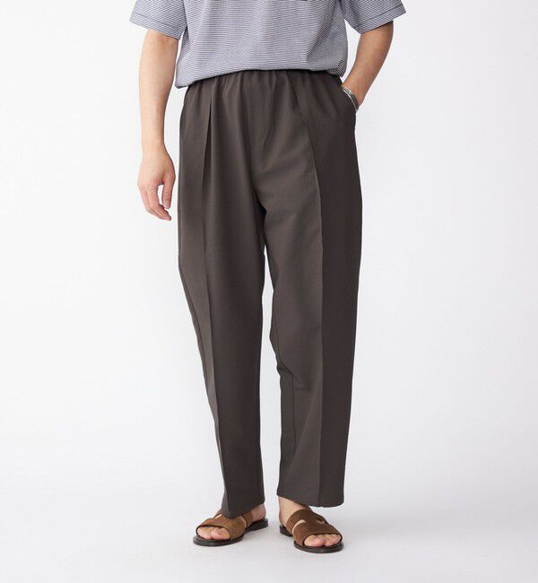 SHIPS「SHIPS: COOLMAX(R) シアサッカー ピンタック ワイド パンツ」|その他|