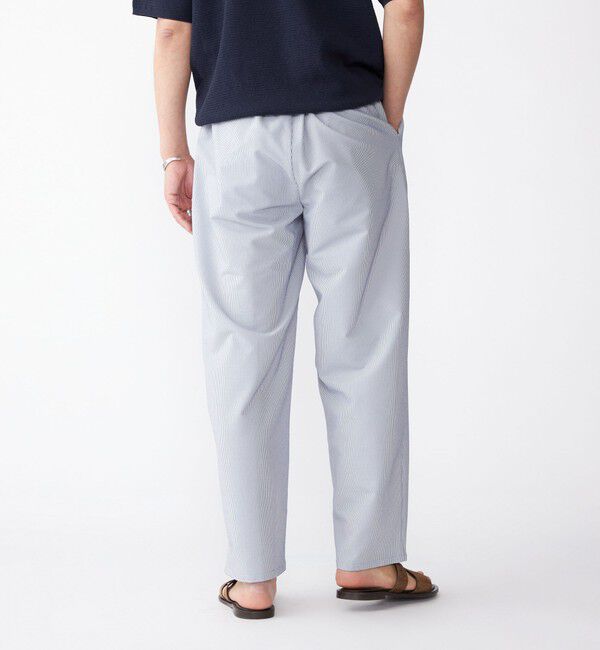 SHIPS「SHIPS: COOLMAX(R) シアサッカー ピンタック ワイド パンツ」|その他|