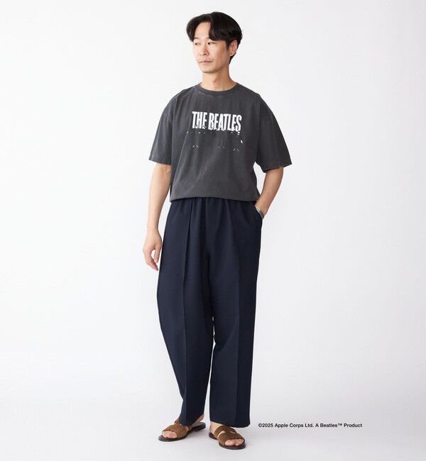 SHIPS「SHIPS: COOLMAX(R) シアサッカー ピンタック ワイド パンツ」|その他|