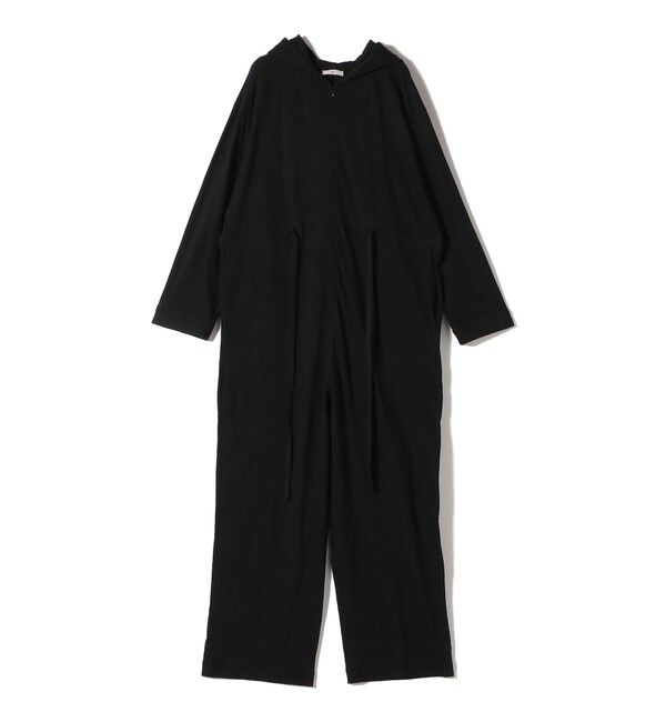 SHIPS for women「【SHIPS別注】onit:〈洗濯機可能〉フーディ オールインワン」|オールインワン|ブラック