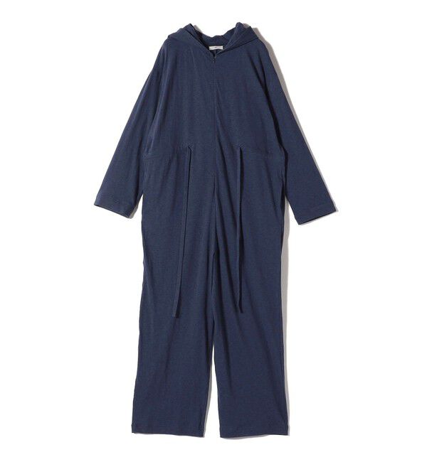 SHIPS for women「【SHIPS別注】onit:〈洗濯機可能〉フーディ オールインワン」|オールインワン|ネイビー