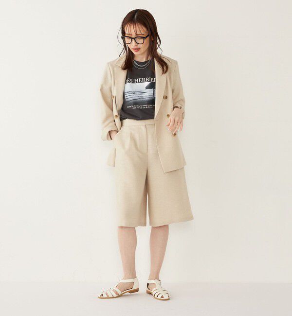 SHIPS Colors 「SHIPS Colors:〈接触冷感・UVカット〉サンセット フォト Tシャツ◇」|Tシャツ・カットソー|