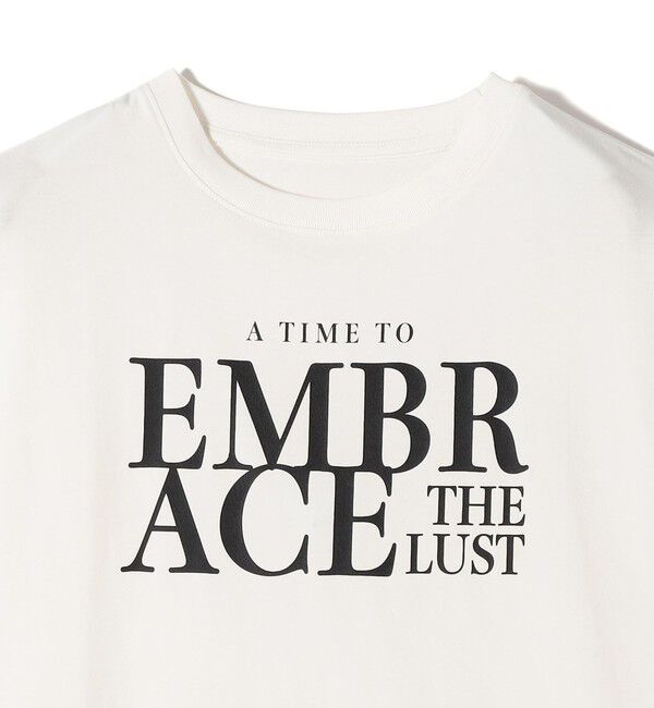 SHIPS Colors 「SHIPS Colors:〈接触冷感・UVカット〉フレンチスリーブ ロゴ Tシャツ◇」|Tシャツ・カットソー|