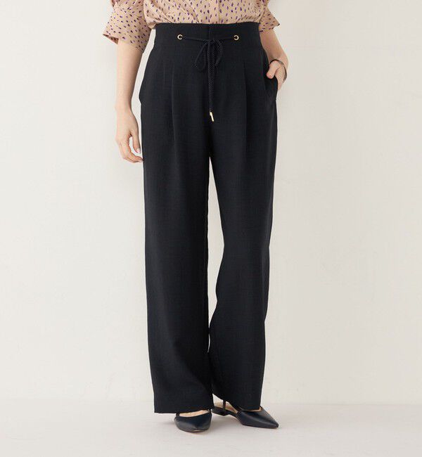 SHIPS Colors 「SHIPS Colors:〈洗濯機可能〉リネンライク イージー パンツ 2◇」|その他|