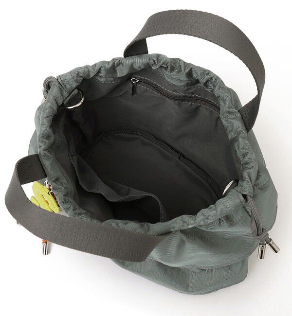 SHIPS for women「【WEB限定】チャーム 付き フリル 巾着 ショルダー」|ショルダー・メッセンジャー|