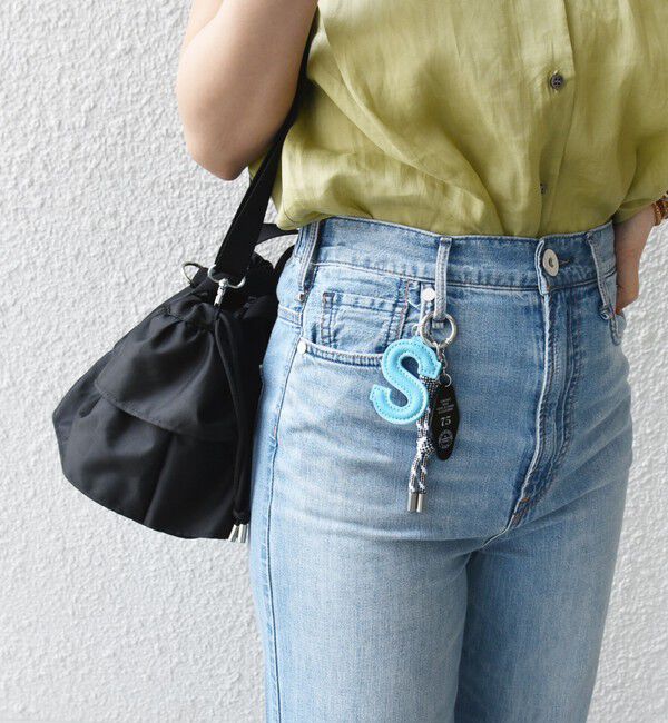 SHIPS for women「【WEB限定】チャーム 付き フリル 巾着 ショルダー」|ショルダー・メッセンジャー|