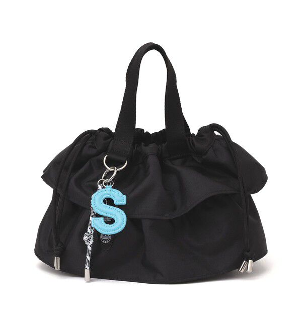 SHIPS for women「【WEB限定】チャーム 付き フリル 巾着 ショルダー」|ショルダー・メッセンジャー|