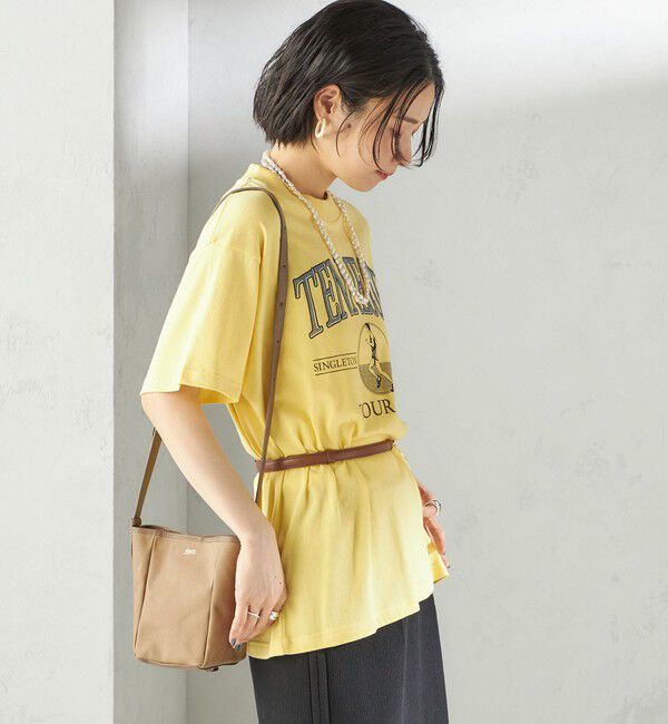 SHIPS for women「【SHIPS別注】TENNESSEE:イージー ショート スリーブ TEE」|Tシャツ・カットソー|