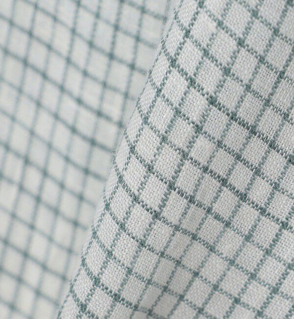 SHIPS「CORDINGS: リネン グラフチェック シャツ」|シャツ・ブラウス|