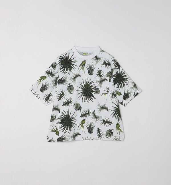 SHIPS any「【SHIPS any別注】Phatee: オーガニックコットン パターン プリント スピンドル ポケット Tシャツ◇」|Tシャツ・カットソー|